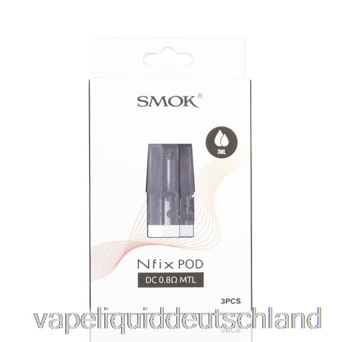 Smok Nfix Ersatz-Pods 1,0 Ohm SC MTL Pods Vape Liquid
